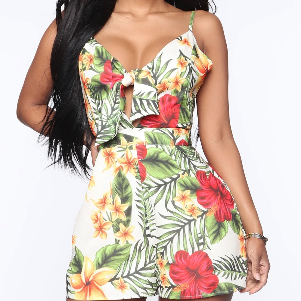 Island hopping romper